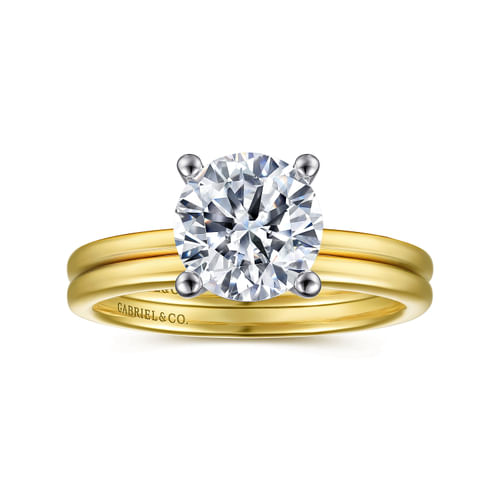 14K Yellow Gold Matching Wedding Band