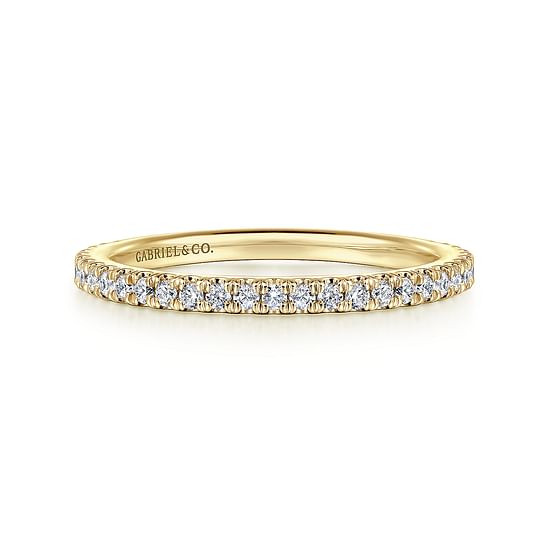 Gabriel - 14K Yellow Gold Matching Wedding Band