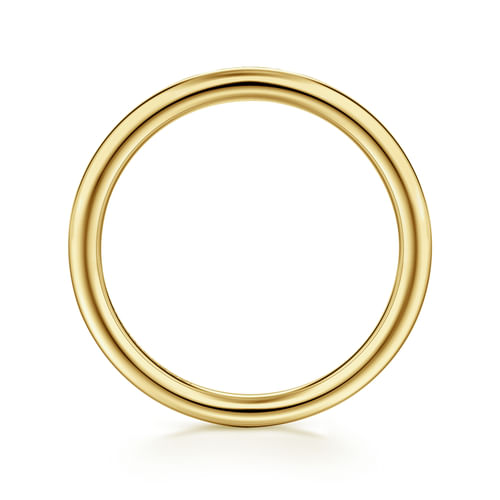 14K Yellow Gold Matching Wedding Band