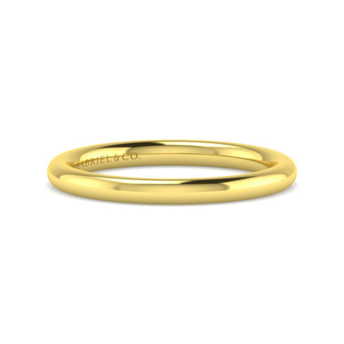 14K Yellow Gold Matching Wedding Band