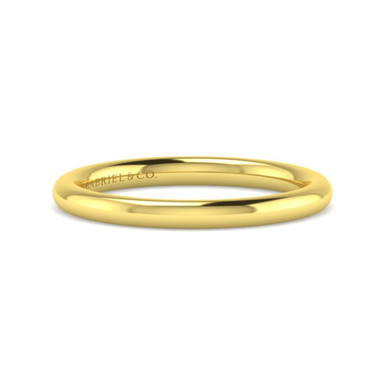 Gabriel - 14K Yellow Gold Matching Wedding Band