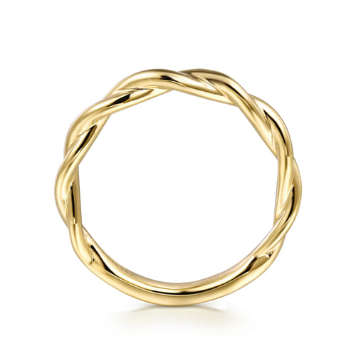 14K Yellow Gold Matching Wedding Band