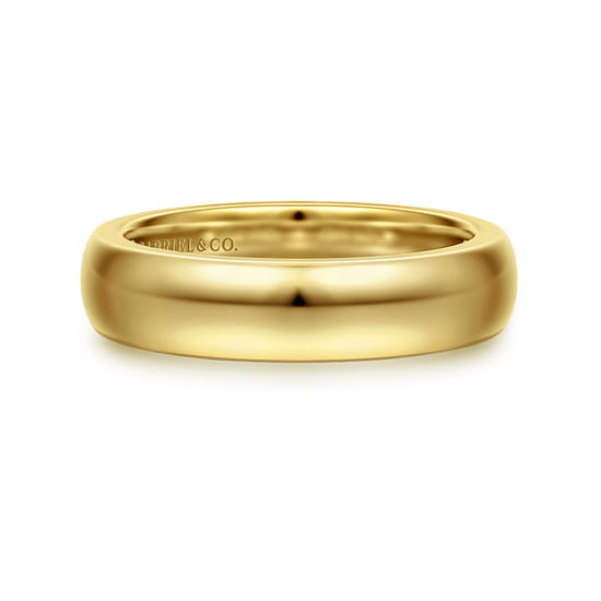 Gabriel - 14K Yellow Gold Matching Wedding Band