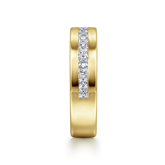 14K Yellow Gold Matching Wedding Band angle 5