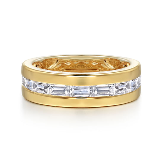 Gabriel - 14K Yellow Gold Matching Wedding Band