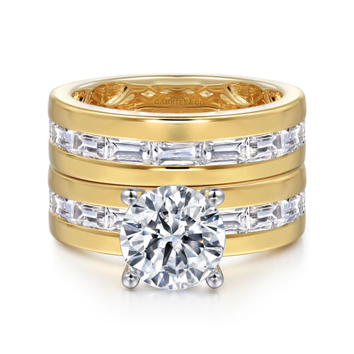 14K Yellow Gold Matching Wedding Band