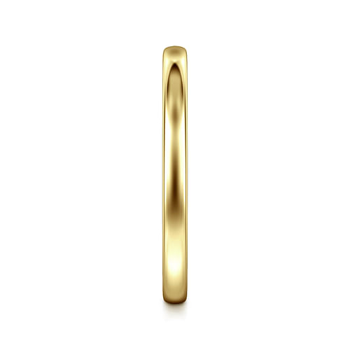 14K Yellow Gold Matching Wedding Band