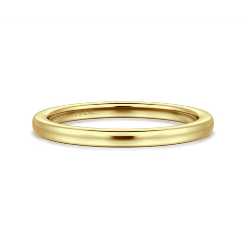 14K Yellow Gold Matching Wedding Band