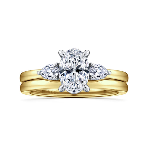 14K Yellow Gold Matching Wedding Band