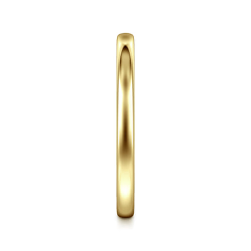 14K Yellow Gold Matching Wedding Band
