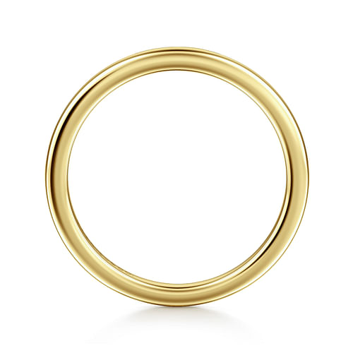 14K Yellow Gold Matching Wedding Band