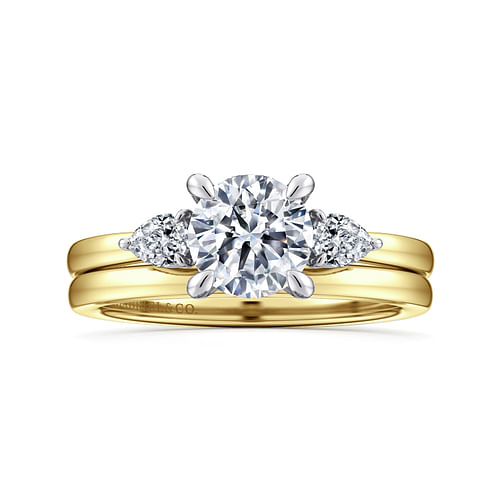 14K Yellow Gold Matching Wedding Band