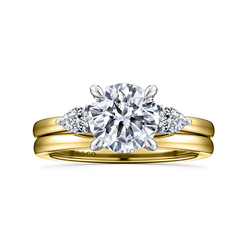 14K Yellow Gold Matching Wedding Band