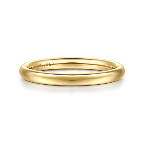 14K Yellow Gold Matching Wedding Band