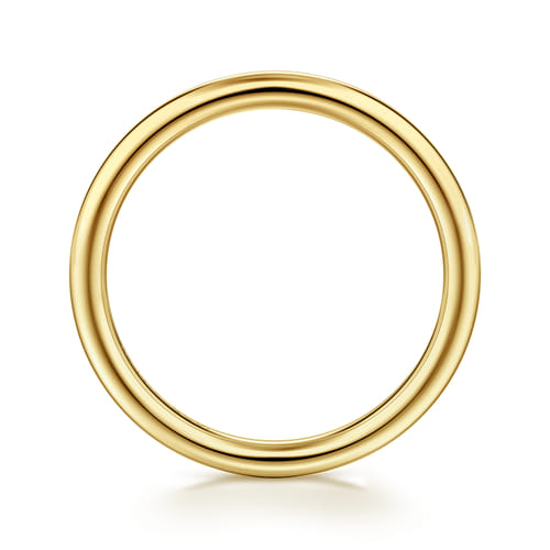 14K Yellow Gold Matching Wedding Band