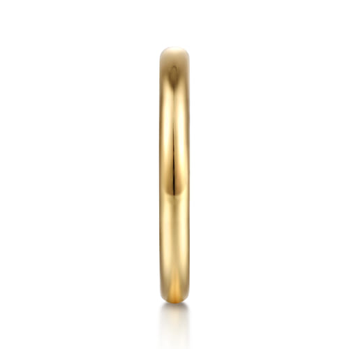 14K Yellow Gold Matching Wedding Band