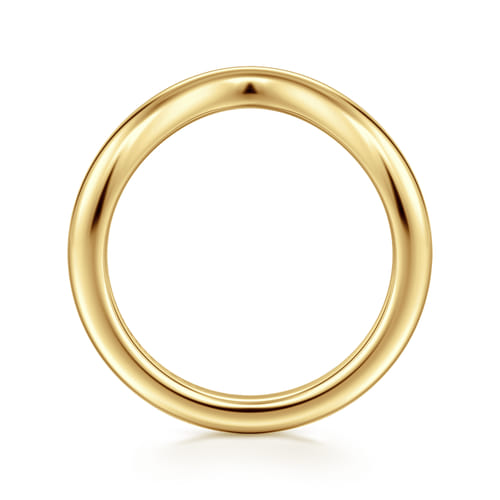 14K Yellow Gold Matching Wedding Band