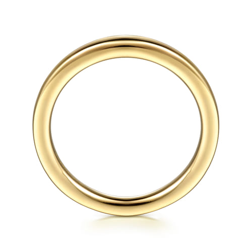 14K Yellow Gold Matching Wedding Band