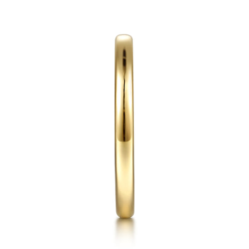 14K Yellow Gold Matching Wedding Band