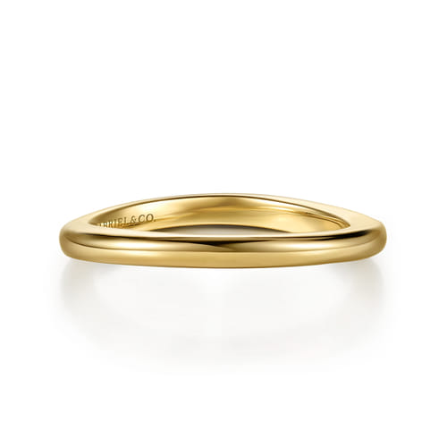 14K Yellow Gold Matching Wedding Band