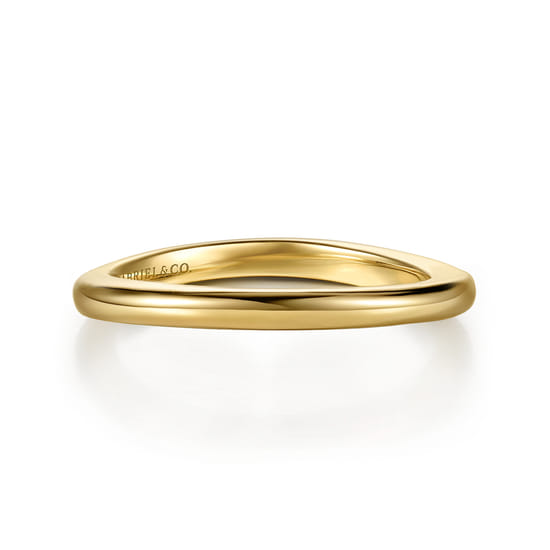 Gabriel - 14K Yellow Gold Matching Wedding Band