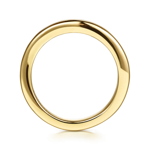14K Yellow Gold Matching Wedding Band