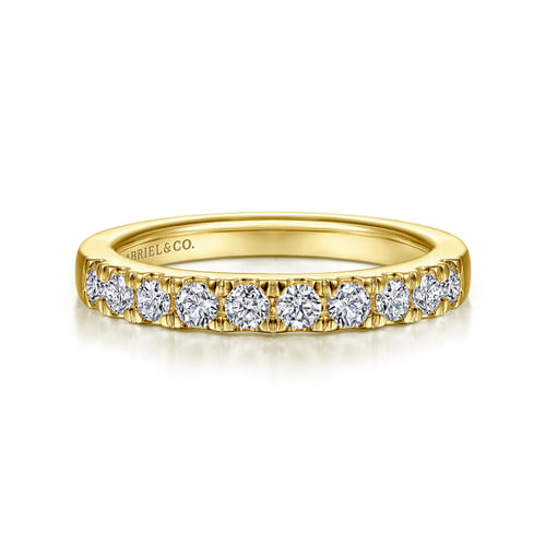 14K Yellow Gold Matching Wedding Band