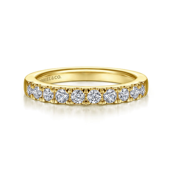 Gabriel - 14K Yellow Gold Matching Wedding Band
