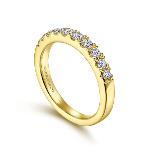 14K Yellow Gold Matching Wedding Band