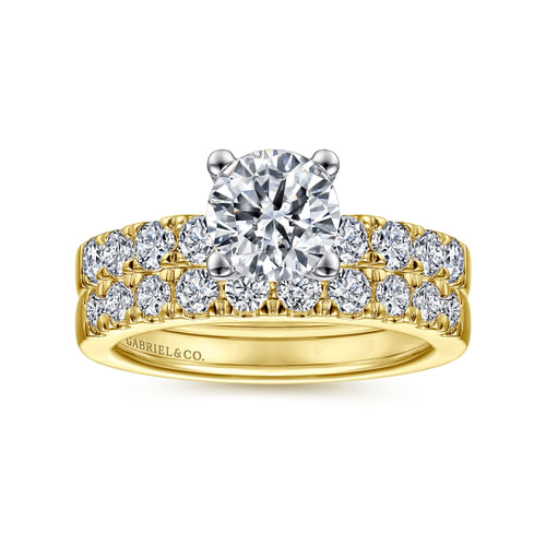 14K Yellow Gold Matching Wedding Band