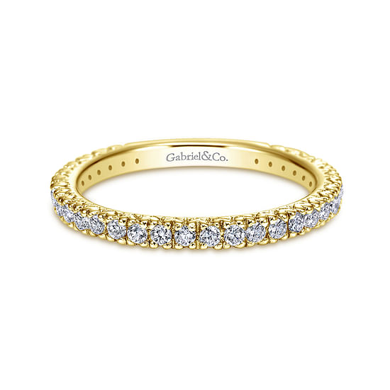 Gabriel - 14K Yellow Gold Matching Wedding Band