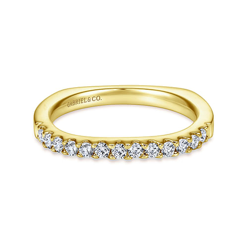 14K Yellow Gold Matching Wedding Band