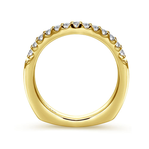 14K Yellow Gold Matching Wedding Band