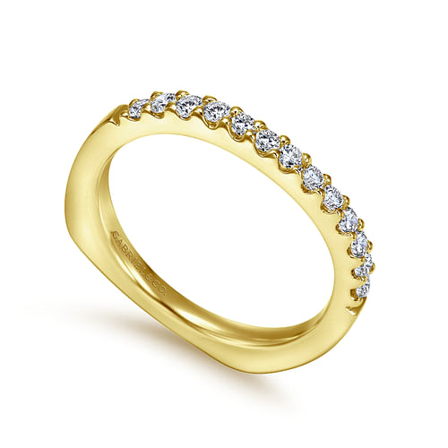 14K Yellow Gold Matching Wedding Band