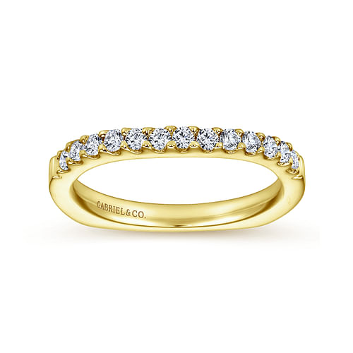 14K Yellow Gold Matching Wedding Band