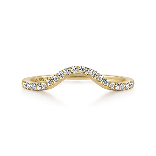 14K Yellow Gold Matching Wedding Band