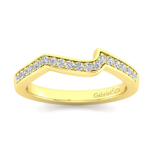 14K Yellow Gold Matching Wedding Band