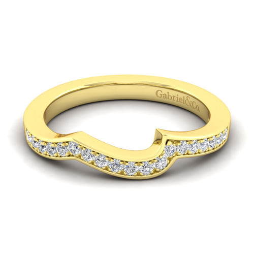 14K Yellow Gold Matching Wedding Band