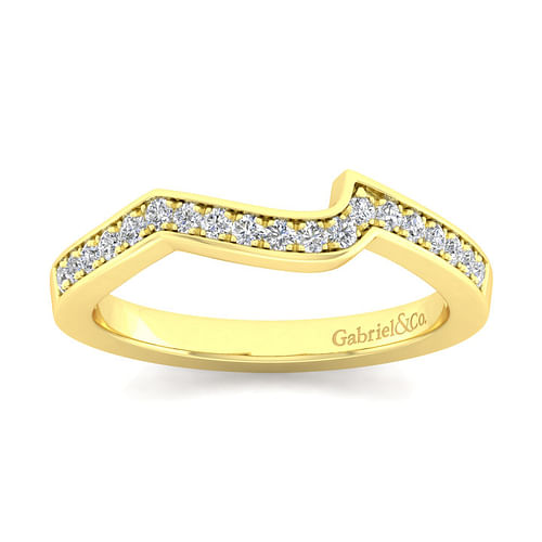 14K Yellow Gold Matching Wedding Band