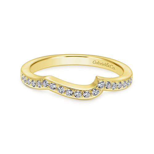 14K Yellow Gold Matching Wedding Band