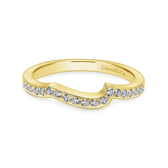 Gabriel - 14K Yellow Gold Matching Wedding Band