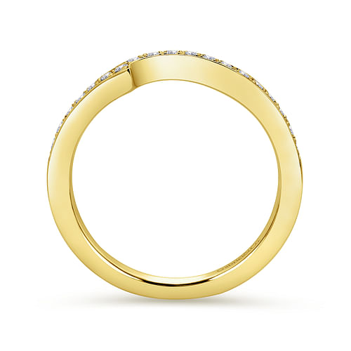 14K Yellow Gold Matching Wedding Band