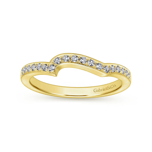 14K Yellow Gold Matching Wedding Band