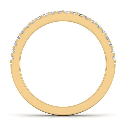 14K Yellow Gold Matching Wedding Band