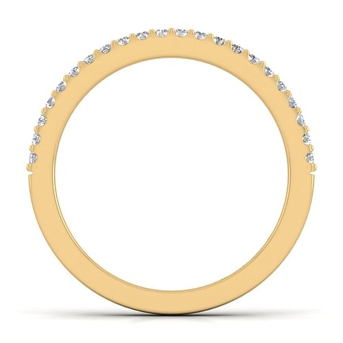 14K Yellow Gold Matching Wedding Band