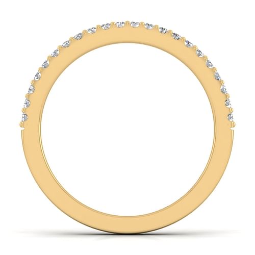 14K Yellow Gold Matching Wedding Band