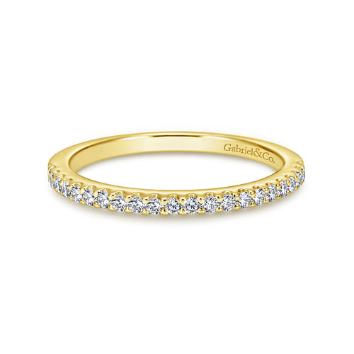 14K Yellow Gold Matching Wedding Band