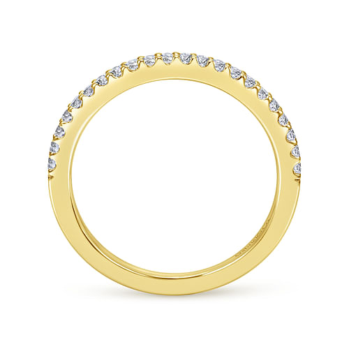 14K Yellow Gold Matching Wedding Band