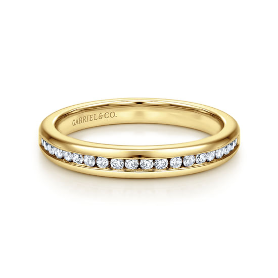 Gabriel - 14K Yellow Gold Matching Wedding Band