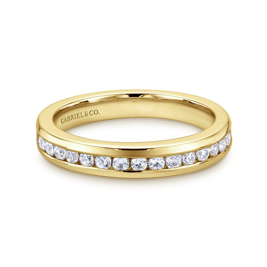 Gabriel - 14K Yellow Gold Matching Wedding Band